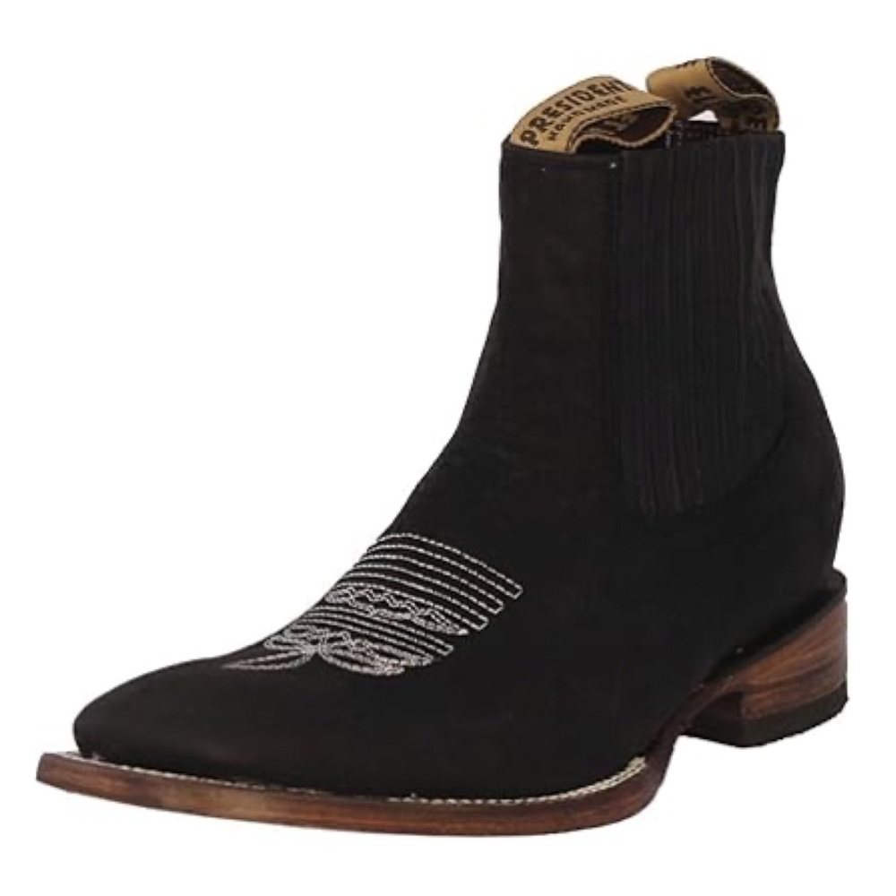 Black Ankle Boots Cowgirl Arizona Made In Mexico